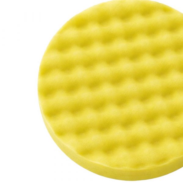 Boina Espuma Waffle 8 Pol. 80 Corte Médio Amarela Sigma Tools