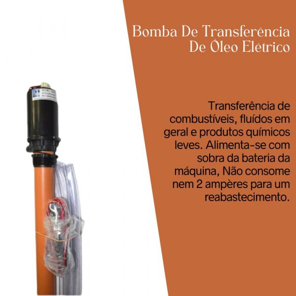 Bomba De Transferência De Óleo Elétrico com Filtro12V Bcml