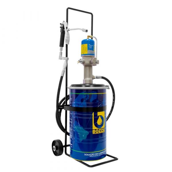 Bomba Propulsora Pneumática para Graxa 15Kg 11015-G5 Bozza