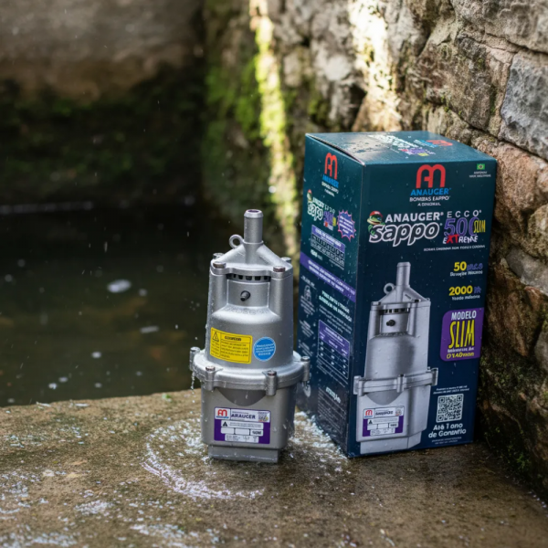 Bomba Submersa Sappo Ecco 500 Slim Extreme 220V/60Hz Anauger
