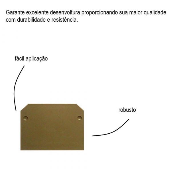 Borne Tampa 16mm LKU4 Bege Lukma