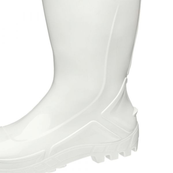 Bota de Borracha Curta Branca Nº37 sem Forro 110VFLEXF Vulcaflex