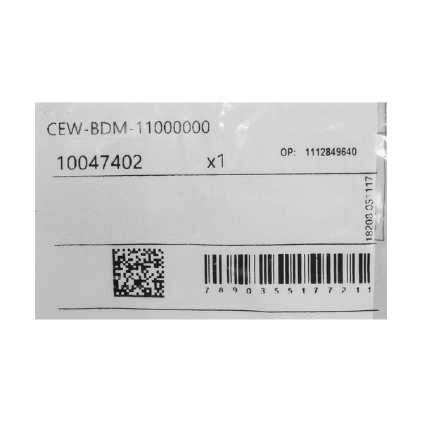 Botão Duplo Econômico Pulsador 22mm de Resina CEW-BDM-11000000 Weg