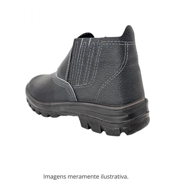 Botina Monodensidade Elástico Bico de Plástico N°38 Cartom 