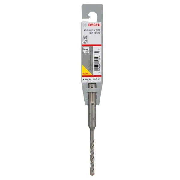 Broca SDS plus-3 para concreto 6 x 50 x 110 mm Bosch