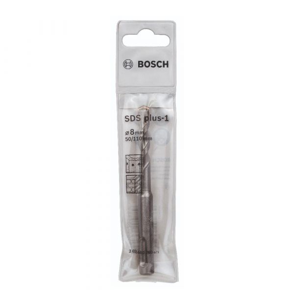 Broca Bosch SDS Plus 1 para concreto Ø 8 x 50 x 110 mm