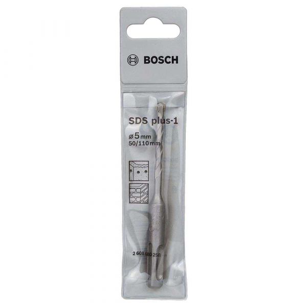 Broca Bosch SDS Plus 1 para concreto Ø5x50x110mm
