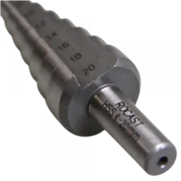 Broca Escalonada Aço Rápido para Metais 4 a 20mm 170,0002 Amatools