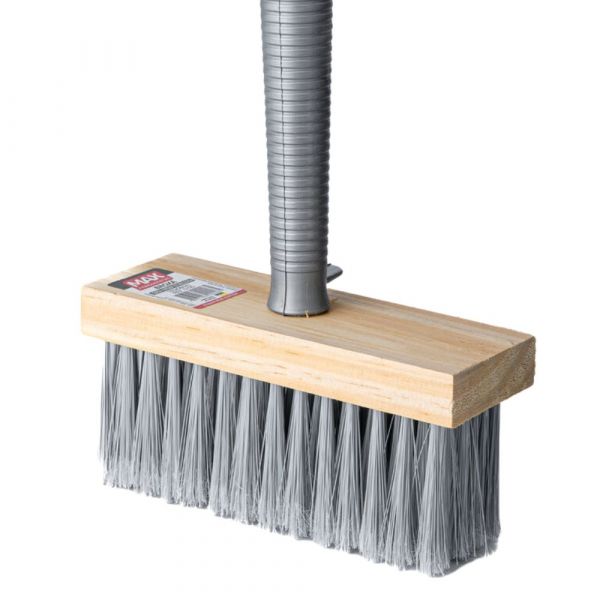 Broxa Grande Cepa Madeira com Cabo de Plástico Max