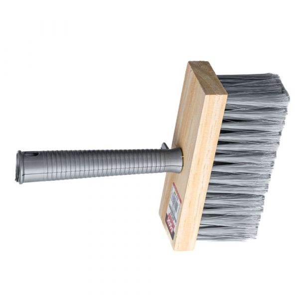 Broxa Grande Cepa Madeira com Cabo de Plástico Max