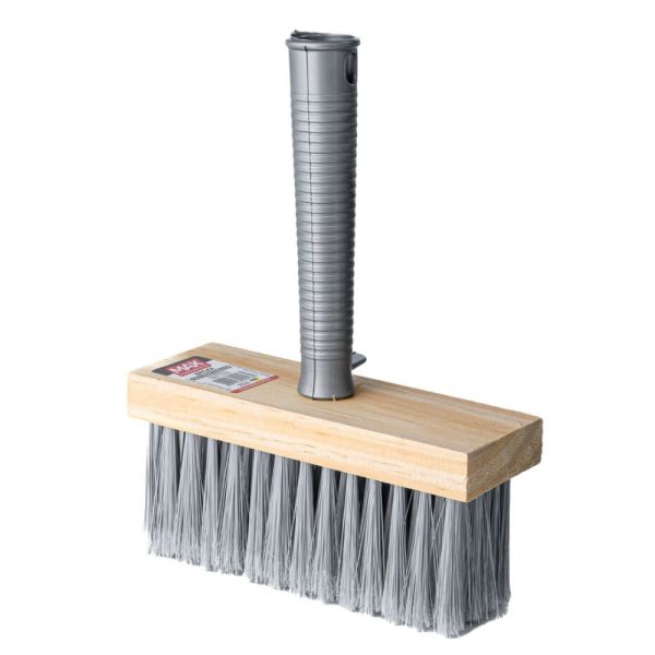 Broxa Grande Cepa Madeira com Cabo de Plástico Max