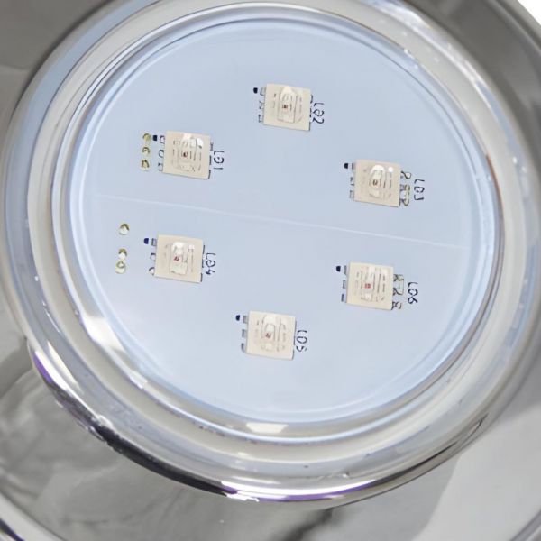 Luminária para Piscina Hiper Led RGB 9W Inox 316 L Brustec