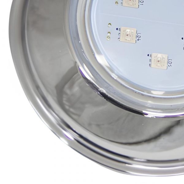 Luminária para Piscina Hiper Led RGB 9W Inox 316 L Brustec