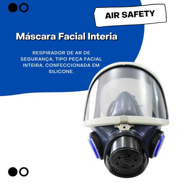 Máscara Facial Interia Linha Full Face Absolute- Air Safety