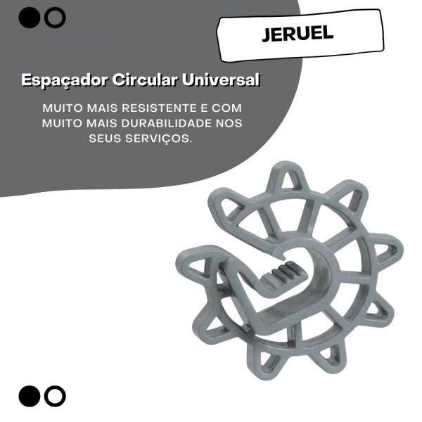 Espaçador Circular Universal S15 Jeruel 