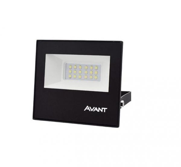 Refletor Led Bivolt Slim 200w com Luz Branca Avant IP65