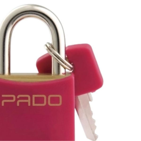 Cadeado 30mm Magenta Pado