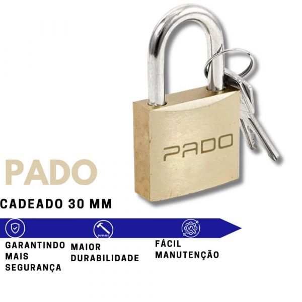 Cadeado 30mm Pado