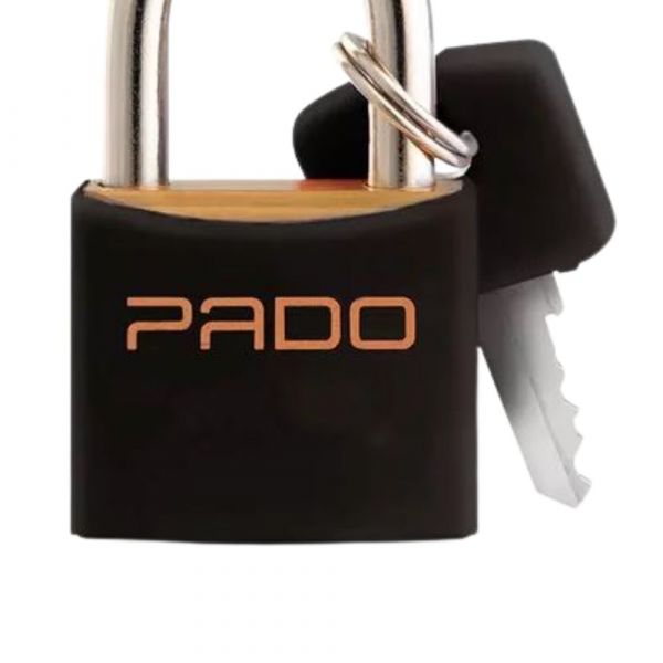 Cadeado Cores LT40mm Preto Pado