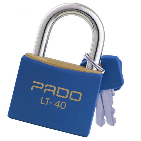 Cadeado de Latão LT40 Azul Pado