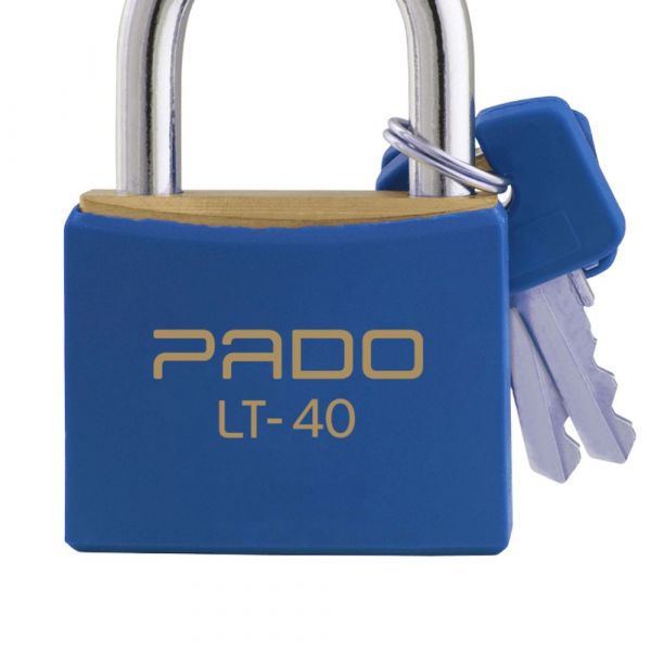 Cadeado de Latão LT40 Azul Pado