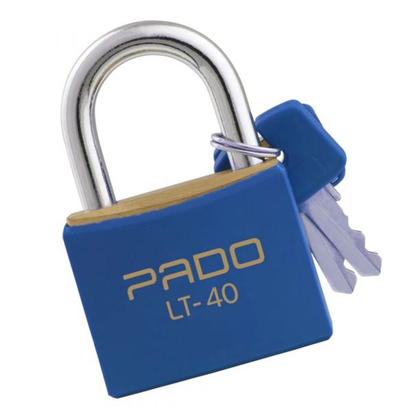 Cadeado de Latão LT40 Azul Pado