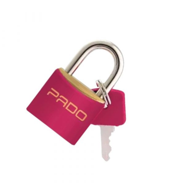 Cadeado Latão SM LT-25mm Magenta Pado
