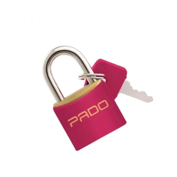 Cadeado Latão SM LT-25mm Magenta Pado