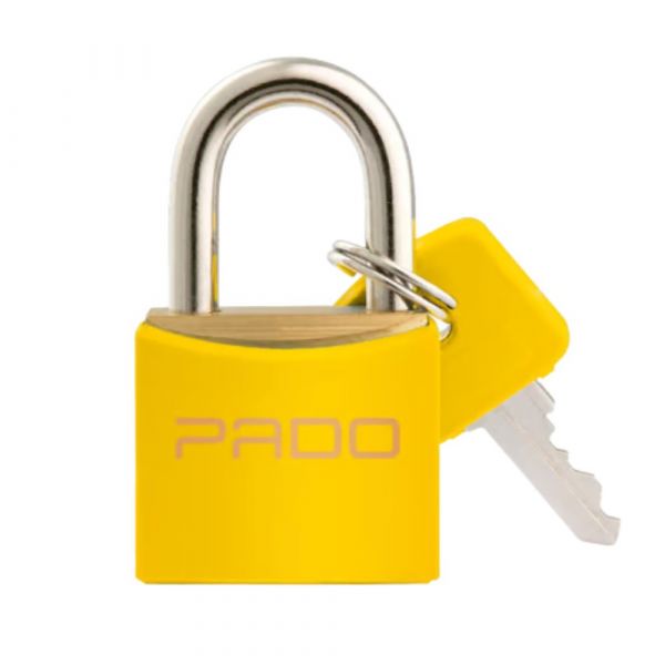 Cadeado SM LT-50mm Amarelo Pado