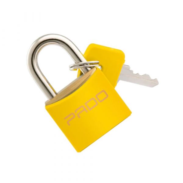 Cadeado SM LT-50mm Amarelo Pado