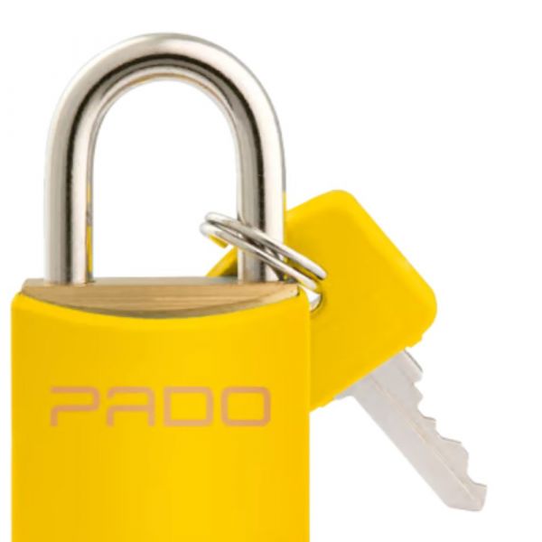 Cadeado SM LT-50mm Amarelo Pado