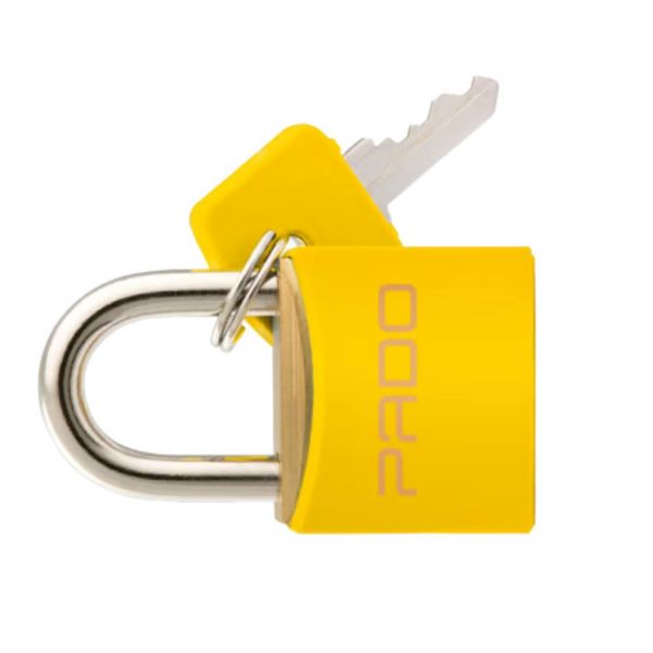 Cadeado SM LT-50mm Amarelo Pado
