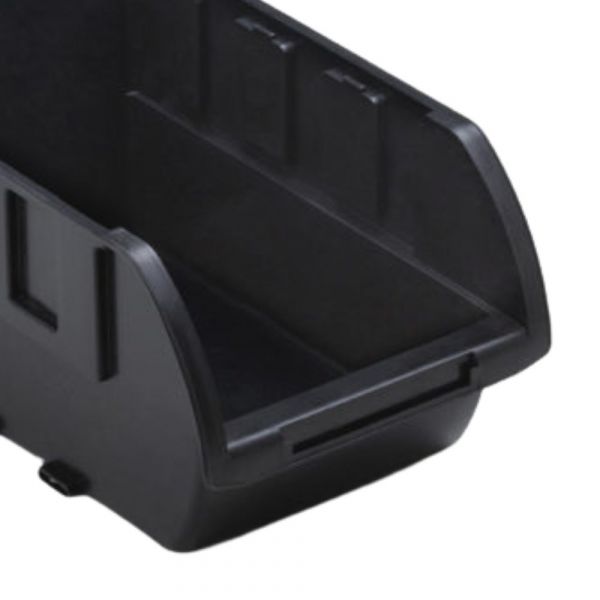 Caixa Plástica para Prateleira Nº 5 Preta Marcon