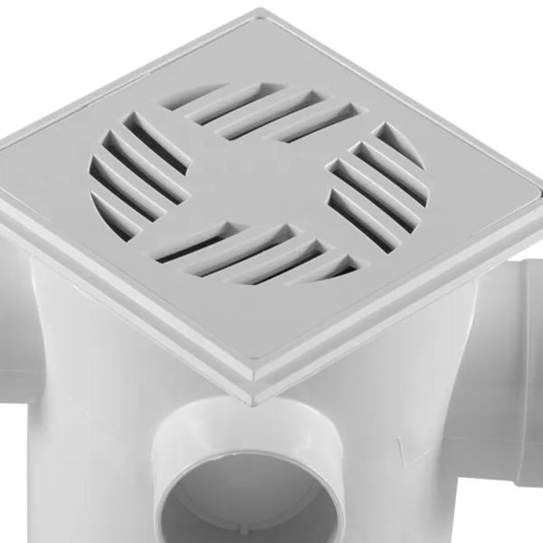 Caixa Sifonada Quadrada Branca 10x12cm CS1 Astra 