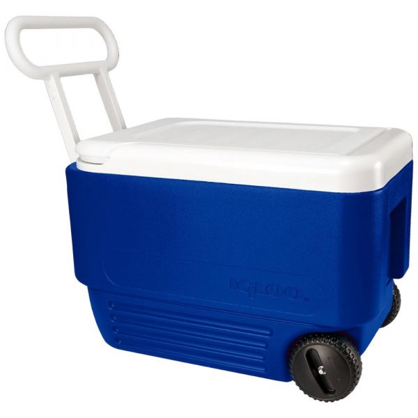 Caixa Térmica com Rodas Wheelie Cool 36 Litros Azul Igloo