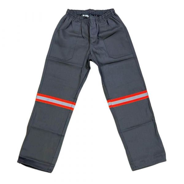 Calça Pijama com Refletivo NR10 Cinza Tamanho EXG Sayro
