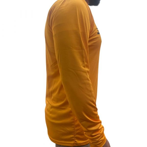 Camisa Térmica Manga Longa Amarela UV 30+ Tamanho GG Ferpam Uniex
