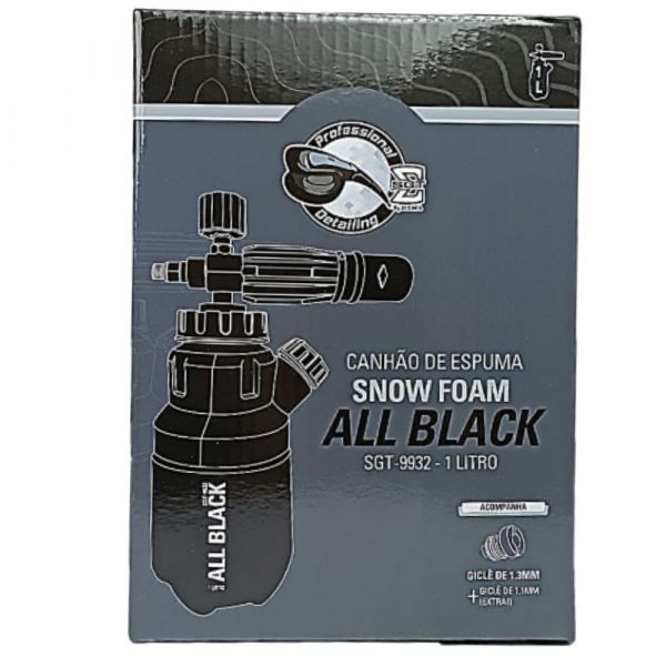Canhão de Espuma Snow Foam All Black 1L SGT-9932 Sigma Tools
