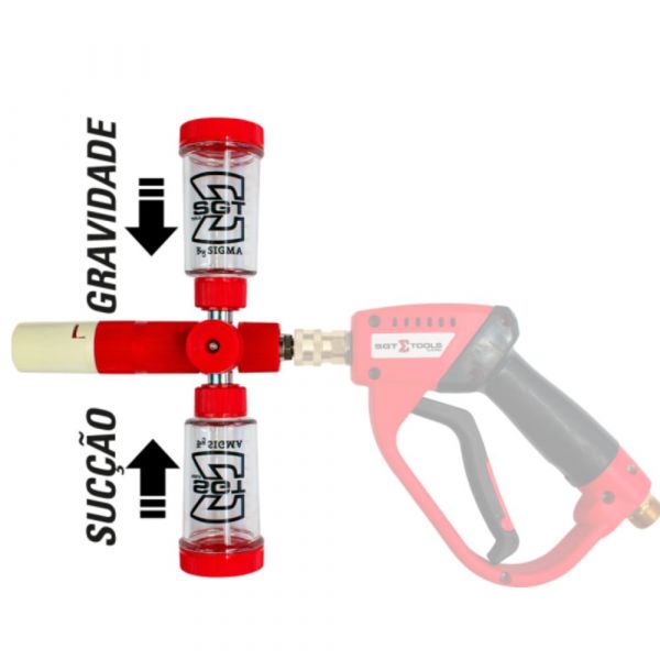 Canhão de Espuma Snow Foam Gravity SGT-9939 Sigma Tools