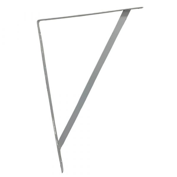 Cantoneira Ferro Reforçada Branca 25 cm Hayner 