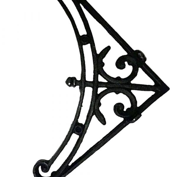 Cantoneira em Ferro Fundido N.05 37,5 x 39,5cm Fundição Santa Bárbara 