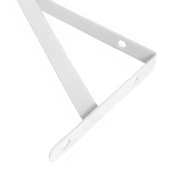 Cantoneira Ferro Leve Branca 35 cm Hayner