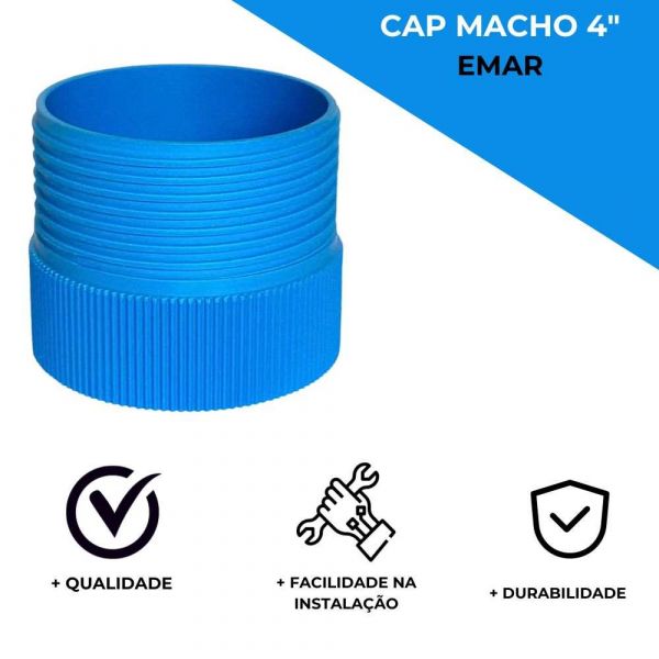 Cap Macho Para Poços Geo 4