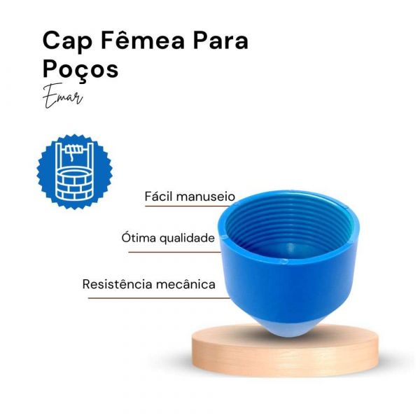 Cap Fêmea Para Poços Geo 4