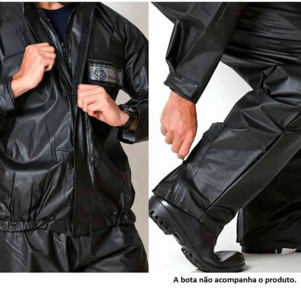 Capa De Chuva Para Motoqueiro Tamanho GG Brascamp