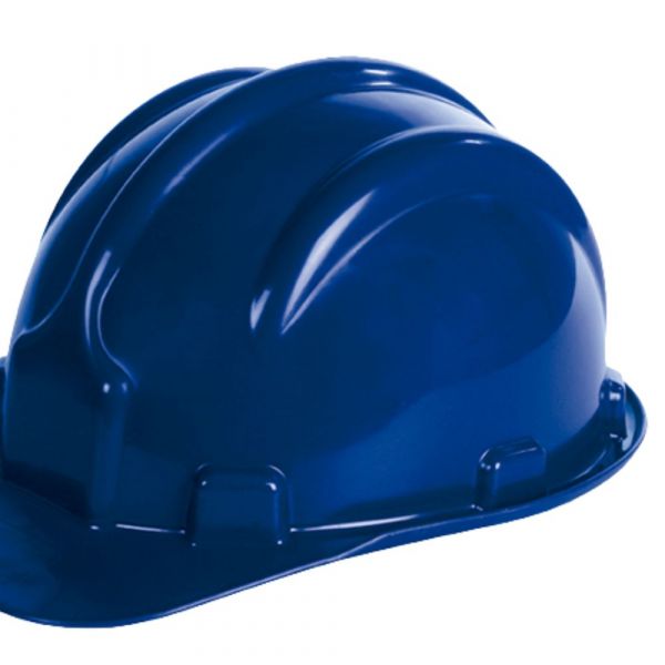 Capacete Aba Frontal com Carneira Azul Plastcor 