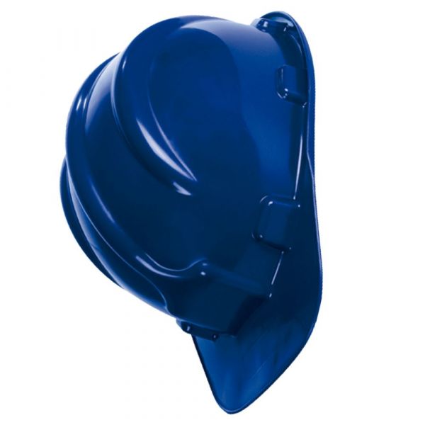 Capacete Aba Frontal com Carneira Azul Plastcor 