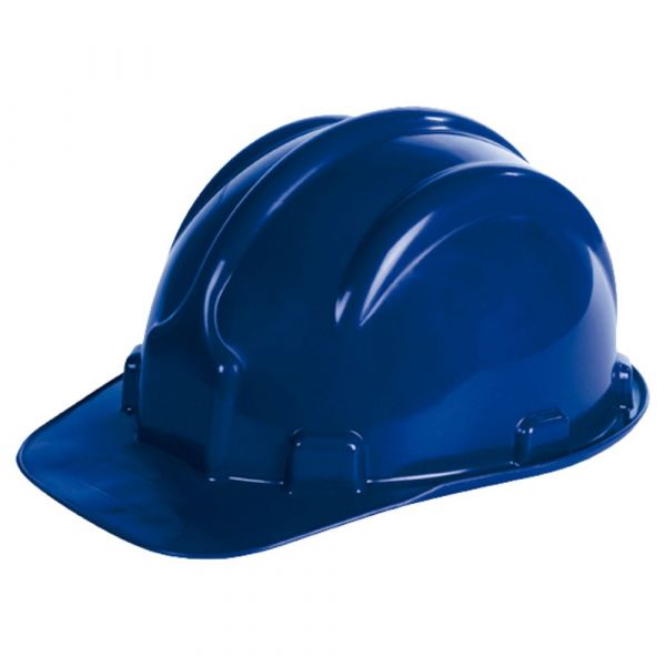 Capacete Aba Frontal com Carneira Azul Plastcor 