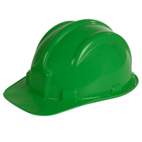 Capacete Aba Frontal com Carneira Verde Plastcor