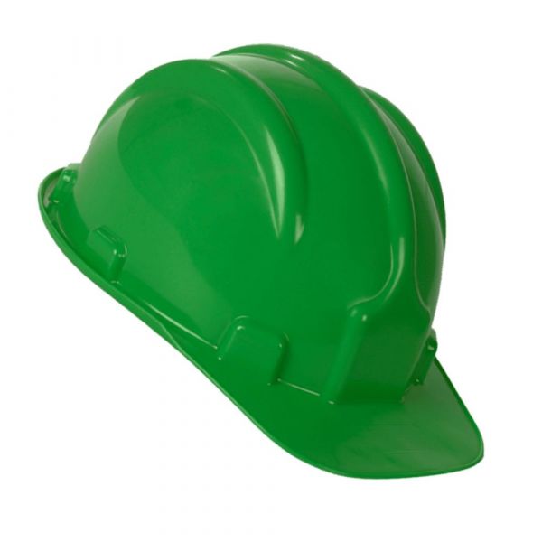 Capacete Aba Frontal com Carneira Verde Plastcor